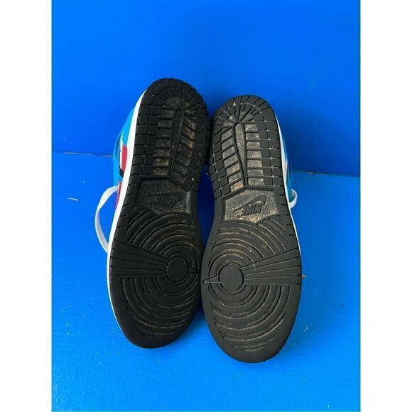 Nike Air Jordan 1 Mid GS Game Time Black Blue Crimson Orbit (CV4891 001) 4.5Y/W6 - Picture 4 of 6